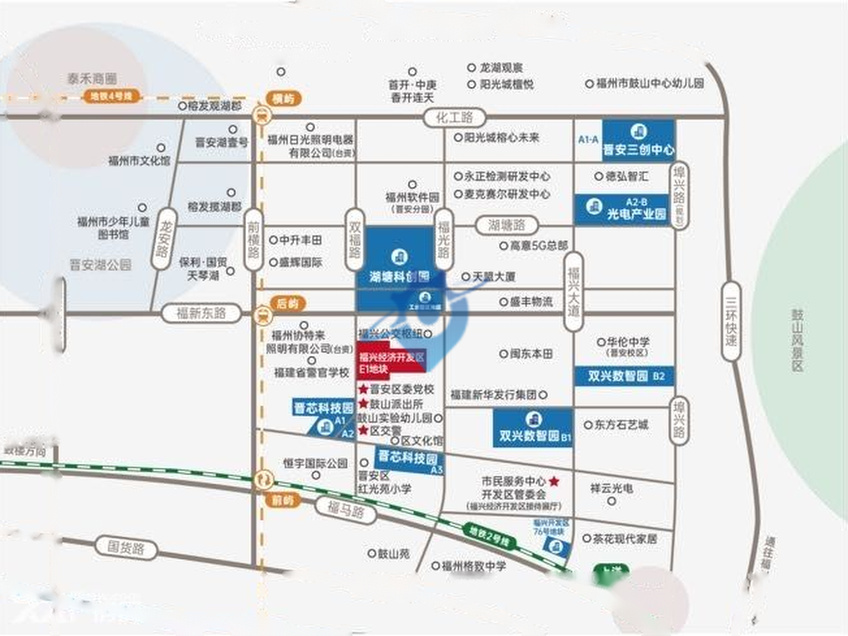 东二环晋安湖畔稀缺小独栋