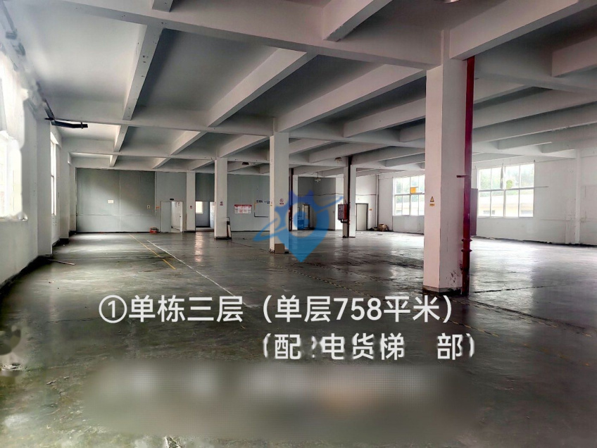 多栋标准厂房房东直租,交通便利,单层面积可选758、1060、1388、1552