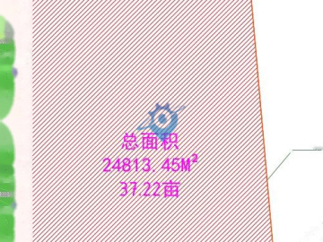 37亩规划用地出售，价格低，首付低，可按需自建
